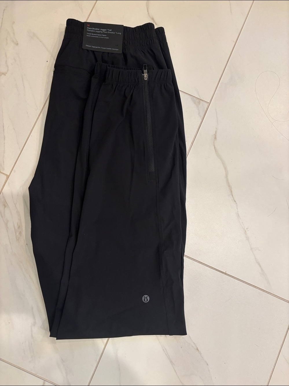 lululemon athletica Black Track Pants Joggers